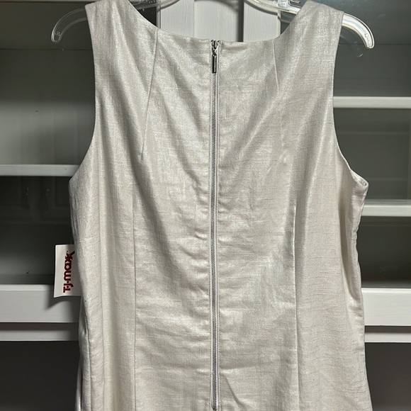 Willi Smith white shimmer dress - Picture 5 of 5